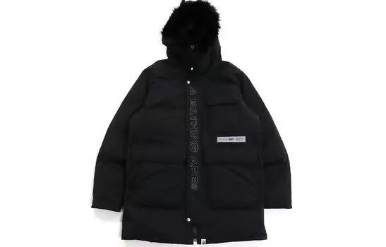 Пуховик мужской A Bathing Ape, черный