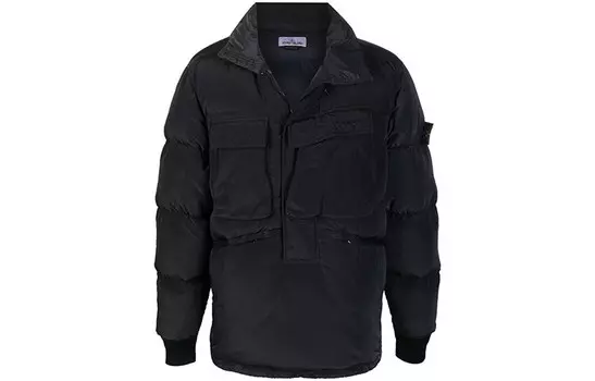 Пуховик мужской антрацитовый Stone Island, цвет Anthracite