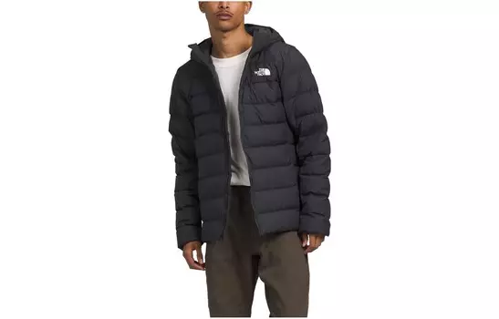 Пуховик мужской асфальтово-серый The North Face, серый