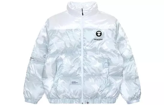 Пуховик мужской белый Aape, белый