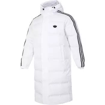 Пуховик мужской белый Adidas Originals