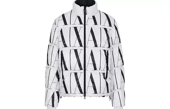 Пуховик мужской белый Armani Exchange, белый