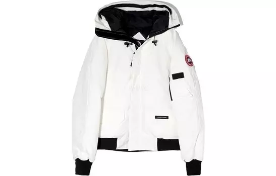 Пуховик мужской белый Canada Goose