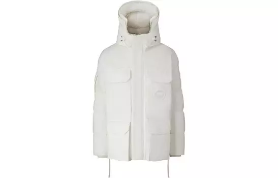 Пуховик мужской белый Canada Goose
