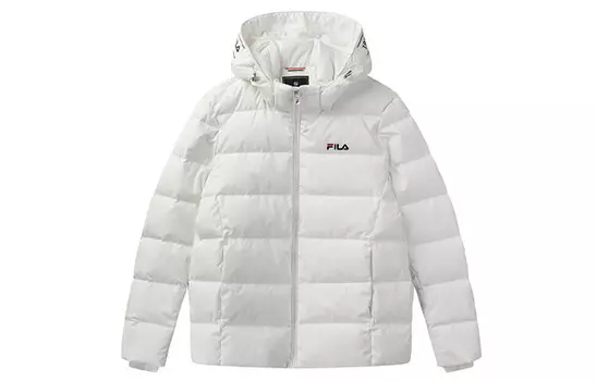 Пуховик мужской белый Fila, белый