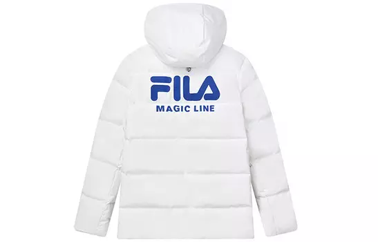 Пуховик мужской белый Fila, белый
