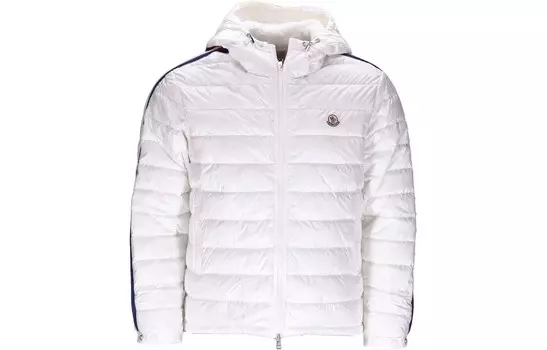 Пуховик мужской белый Moncler