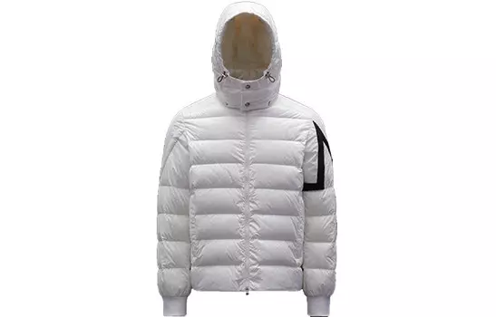 Пуховик мужской белый Moncler