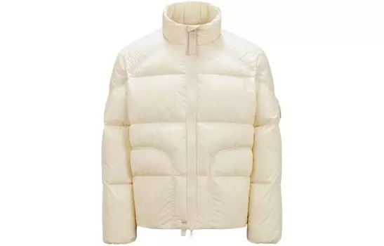 Пуховик мужской белый Moncler