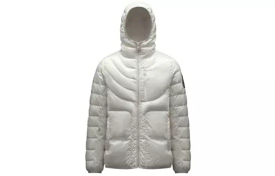 Пуховик мужской белый Moncler