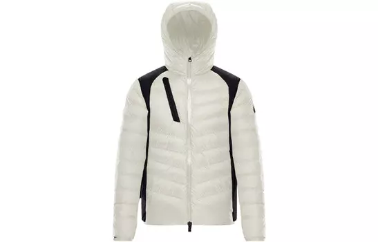 Пуховик мужской белый Moncler