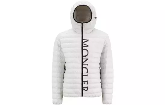 Пуховик мужской белый Moncler