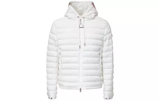 Пуховик мужской белый Moncler