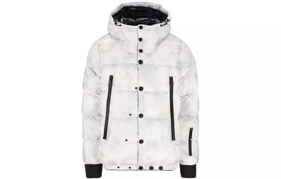 Пуховик мужской белый Moncler