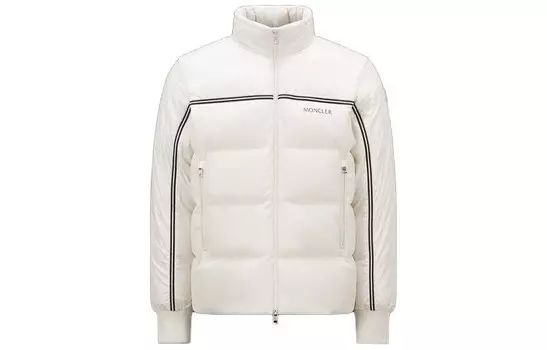 Пуховик мужской белый Moncler