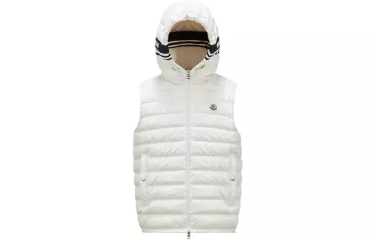 Пуховик мужской белый Moncler