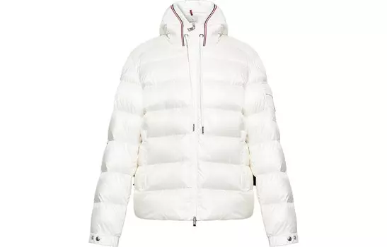 Пуховик мужской белый Moncler