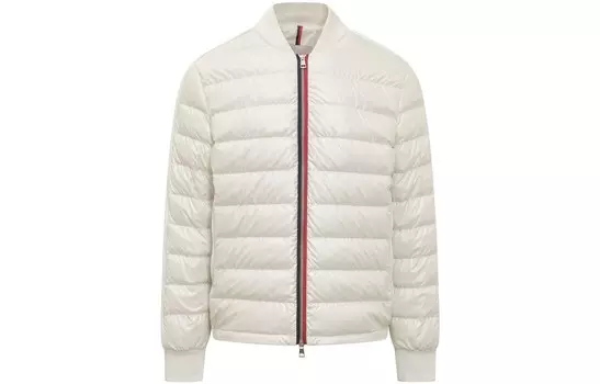 Пуховик мужской белый Moncler