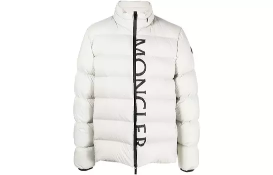 Пуховик мужской белый Moncler