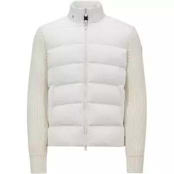 Пуховик мужской белый Moncler