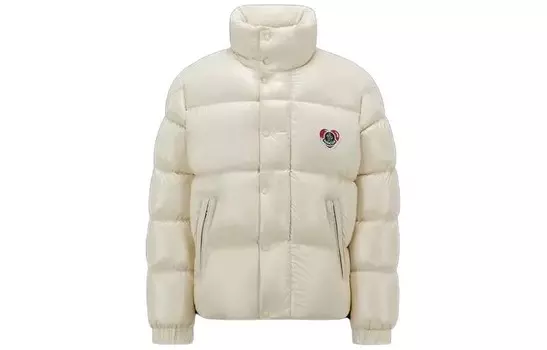 Пуховик мужской белый Moncler