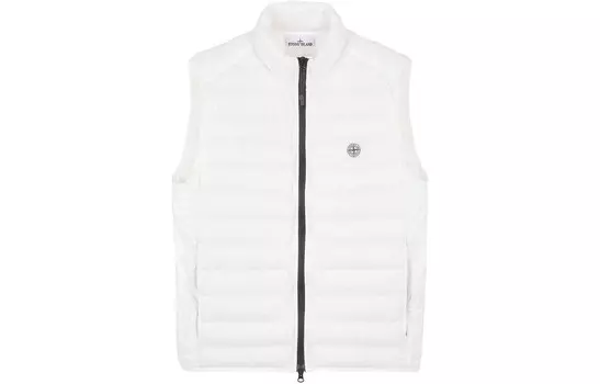 Пуховик мужской белый Stone Island, белый