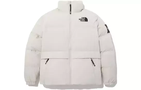 Пуховик мужской белый The North Face, белый