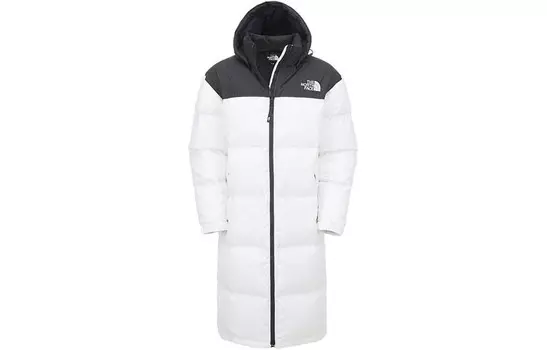 Пуховик мужской белый The North Face, белый