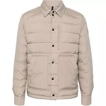 Пуховик мужской бежевый Moncler