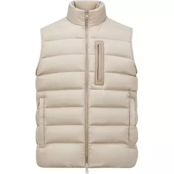 Пуховик мужской бежевый Moncler