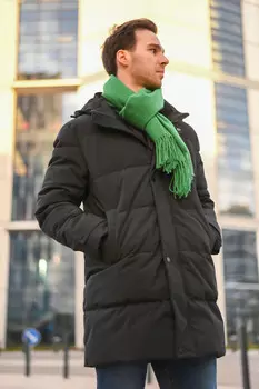 Пуховик мужской Budmil, черный