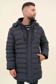 Пуховик мужской Budmil, серый