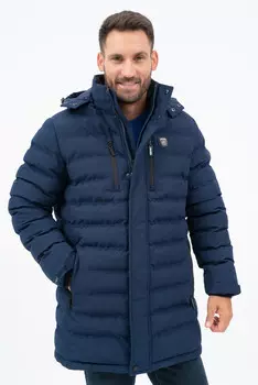 Пуховик мужской Budmil, синий