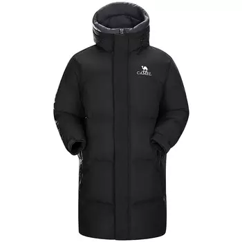 Пуховик мужской Camel, цвет Black Night Blue/Badge Blue