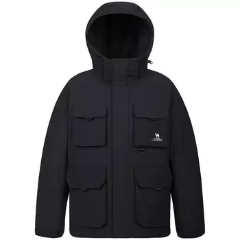 Пуховик мужской Camel, цвет Phantom Black/Night Blue