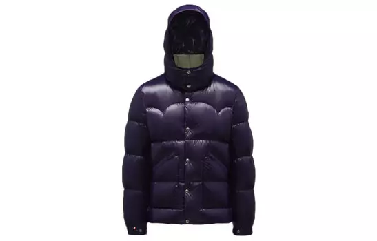 Пуховик мужской чернильно-синий Moncler