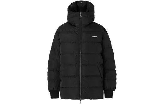 Пуховик мужской черный Burberry