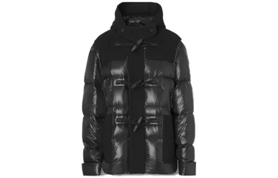 Пуховик мужской черный Burberry