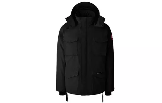 Пуховик мужской черный Canada Goose