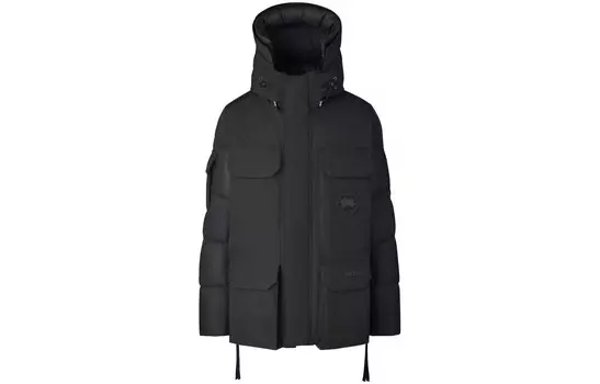 Пуховик мужской черный Canada Goose