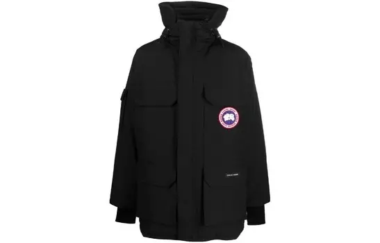 Пуховик мужской черный Canada Goose