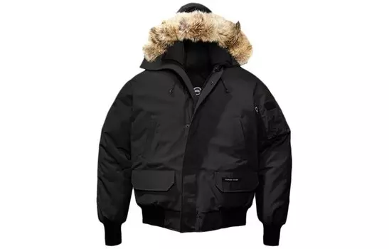 Пуховик мужской черный Canada Goose