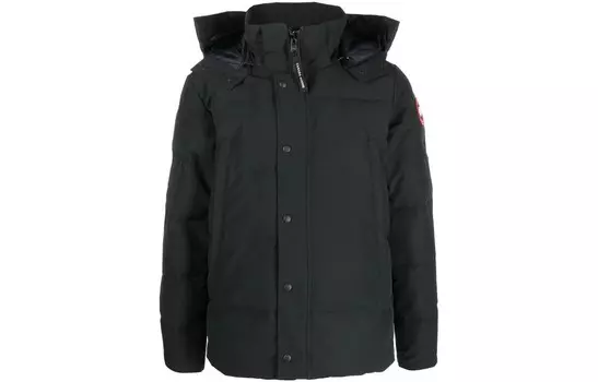 Пуховик мужской черный Canada Goose