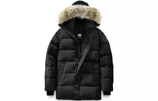 Пуховик мужской черный Canada Goose