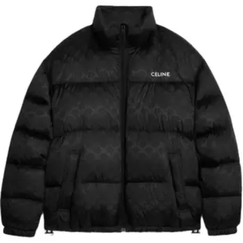 Пуховик мужской черный Celine