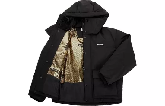 Пуховик мужской черный Columbia