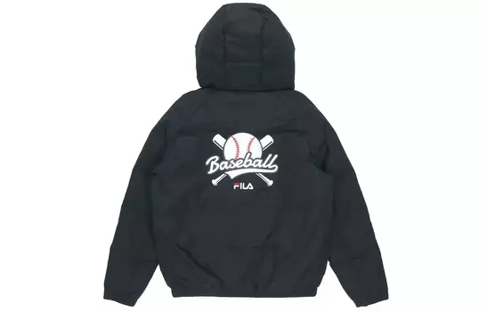 Пуховик мужской черный Fila Fusion