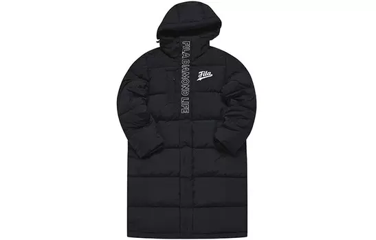 Пуховик мужской черный Fila Fusion