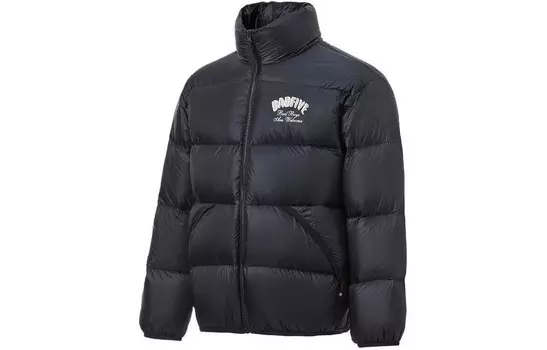 Пуховик мужской черный Lining, черный