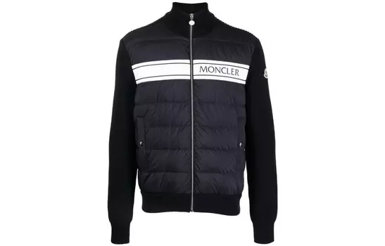 Пуховик мужской черный Moncler
